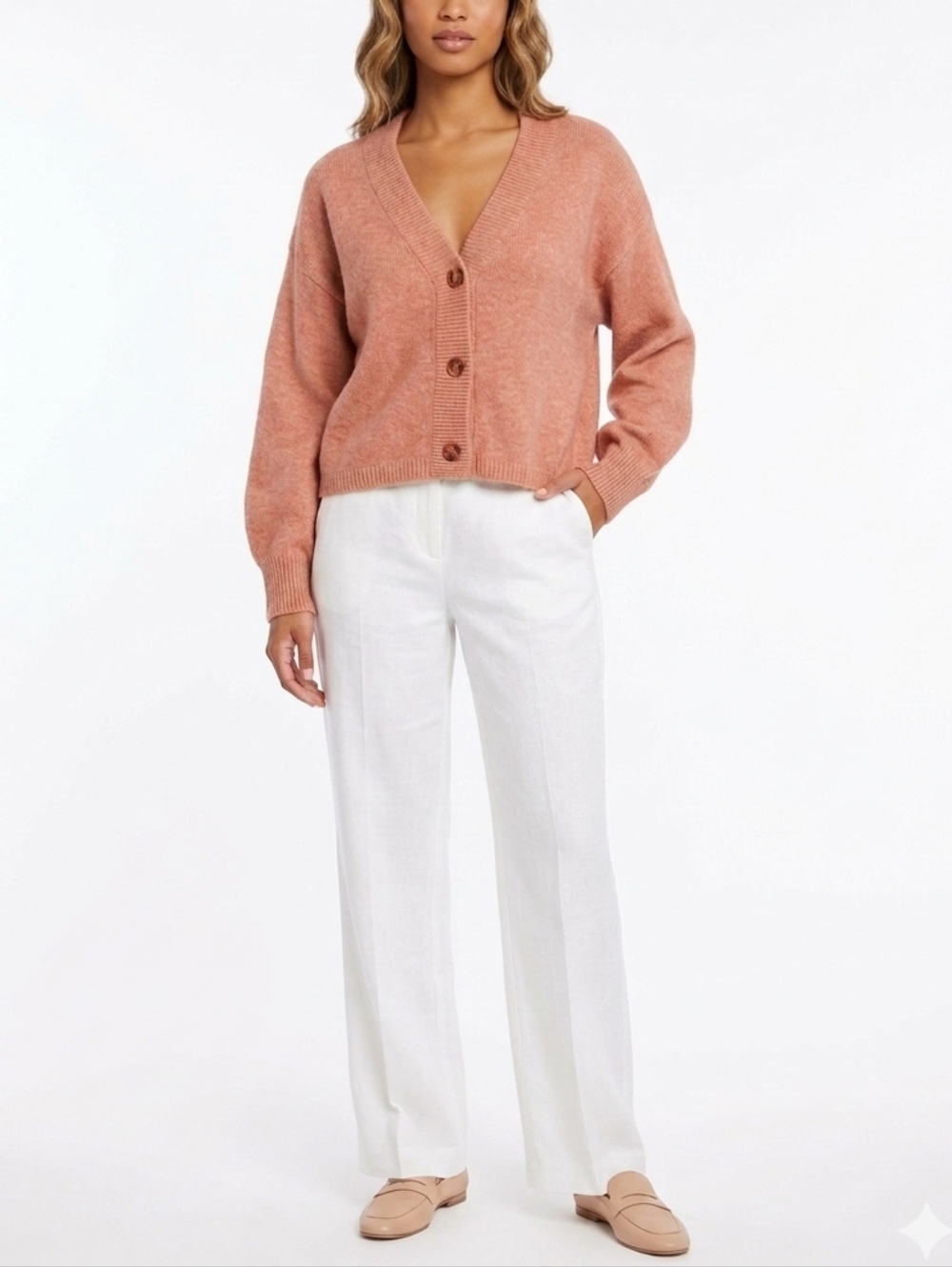 English Factory Rose Button Cardigan Sweater Cottagecore